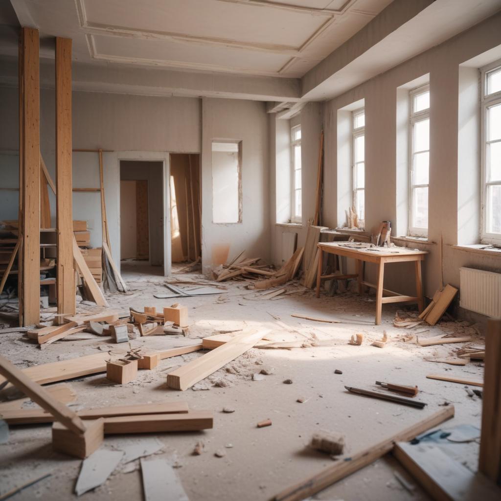 Ремонт квартир под ключ с материалами: ориентировочные цены от 100 000 тг за м²