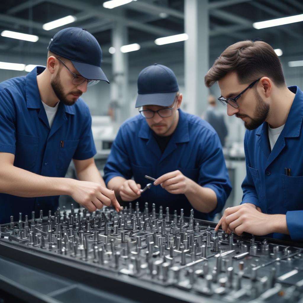 Изготовление пластиковых болтов литьем под давлением: технологии, материалы и контроль качества